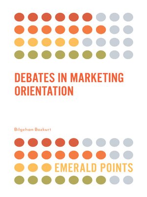 cover image of Debates in Marketing Orientation